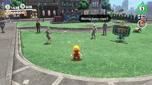 Video son of a glitch super mario odyssey reach 99 999 jump rope challenge glitch. A New Hilarious Method For Beating The Jump Rope Challenge In Super Mario Odyssey Destructoid
