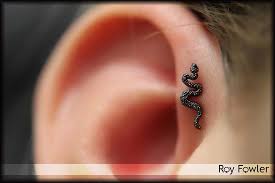 Black And Gold Snake Tattoo Pin On Bvla Quality Jewelry