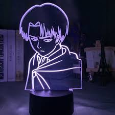 I don't know levi ackerman, but while his name may sound jewish, that of course doesn't mean there are probably thousands of levi ackermans in the world who aren't jewish, and probably a. Lampu Malam Led Bentuk Figur Captain Levi Ackerman Attack On Titan Untuk Dekorasi Kamar Tidur Anak Shopee Indonesia