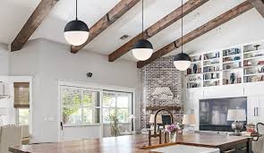 And here is our kitchen with the new pendant lights! How To Hang Pendant Lights Over Kitchen Island 1stoplighting