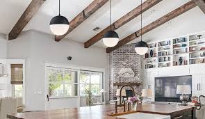 hang pendant lights over kitchen island