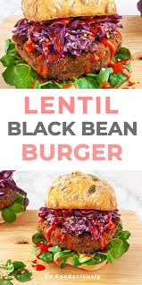 Spicy Vegan Lentil Burger Recipe Recipe Lentil Burger Recipe Lentil Burgers Veggie Burgers Recipe