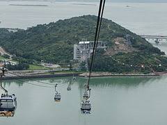 Great the cable car we are taking to the top of lantau island has been shut for 6 months as a car fell off. Ngong Ping 360 Wikipedia