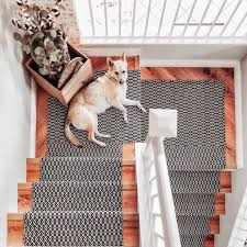 Its easy covering those odd stairs with custom shaped carpet stair treads from dean flooring company. Diy Carpet Stair Runner Tutorial Fiddle Leaf Interiors