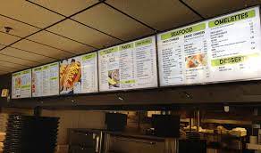 Digital Menu Boards Installed At Pizza Chef In Millbury Ma Digital Menu Digital Menu Boards Menu Board Design