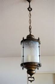 Jugendstil Deckenlampe Alte Laterne Um 1900 Hangelampe Art Nouveau Chandelier Trang Tri