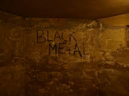 Bronze has a dark coppery color and gets a green oxide over a period of time. Black Metal Wikipedia