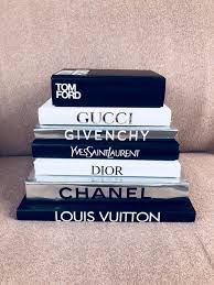 Decorative Books Handmade Vinyl Covers And Logo It S Actual Books With Handmade Covers Feel Free To Ask Me A Coffee Table Books Decor Book Decor Fashion Books