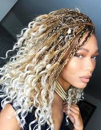 Braided updos, buns, and ponytail that will make you feel regal. Blonde Goddess Braids Black Hair Tribe