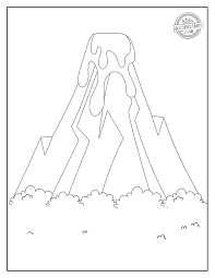 the best volcano coloring pages kids activities blog
