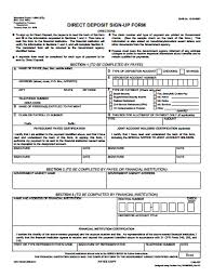 Direct Deposit Form: Free Download, Create, Edit, Fill and Print ...