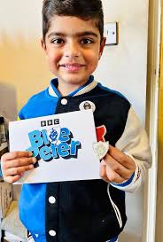 South Hornchurch five year old wins special Blue Peter badge for helping  the homeless.