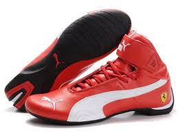 L@@k pre owned size 8. Puma Red Ferrari High Ankle Shoes Off 54 Www Ncccc Gov Eg
