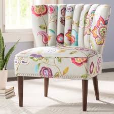 The chair also features high armrests and back maximizing comfort. Floral Purple Accent Chairs You Ll Love In 2021 Wayfair