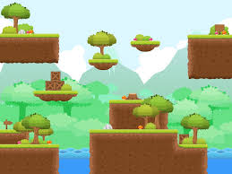 A background tileset for detailing, 3 layer background and a couple decorations! Free Platformer Game Tileset Game Art 2d