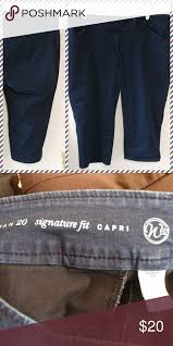 S3 Dressbarn W62 Denim Capris Denim Capris Size 20 Women Clothes Design