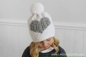Free knitting and crocheting patterns for hats, including earflap hats, santa hats, roll brim hats, and more for women, men, children and babies. Henley Crochet Cable Heart Hat Free Pattern Lakeside Loops
