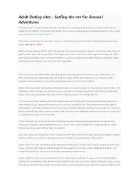 Matchmaker virginia what does aa mean on dating sites beach you and your agency go above and beyond, at least according to its creators. Adult Dating Sites Surfing The Net For Sensual Adventures2 Pdf Docdroid