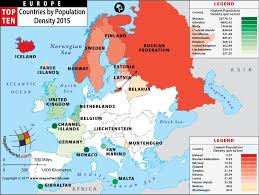 According To The Mapsofworld Statistics The Monaco At The Top And Iceland In The Lower Position For These Kinds Of Facts Europe Map European Countries Europe