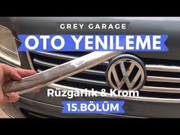 krom on panjur ve cam ruzgarligi montaji oto yenileme t5 15 bolum grey garage youtube volkswagen logo transporter t5 vehicle logos
