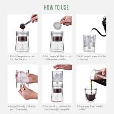 Soulhand Cold Brew Coffee Maker Adjustable Rate Ice Drip Dripper Glass Dutch Style Ice Drip Coffee Maker For Cold Cold Brew Coffee Maker Cold Coffee Cold Brew