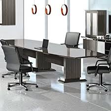 A meeting room table with legs in each corner may also have recessed legs in the centre. Amazon Com Modern Conference Table
