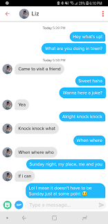 I always have a soft spot for the less fortunate and underpriviledge. For A Second I Thought My Knock Knock Joke Was Doomed Tinder