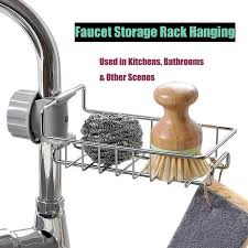 I'm not sure how to remove the mixer line from the threaded post. Sink Faucet Storage Rack Stainless Steel Sink Caddy Organizer Hanging Faucet Sponge Holder For Kitchen And Bathroom Shopee Philippines