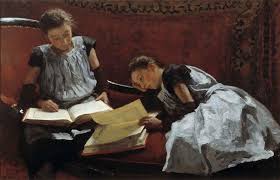 Willem Bastiaan Tholen Tholen Reading Art Girl Reading
