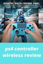 Ps4 Controller Wireless Review Ps4 Controller Orda Wireless Gamepad For Playstation 4 Pro Slim Pc With Motion Motors An In 2020 Ps4 Controller Wireless Playstation 4
