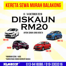 Kadar minyak kereta jusa c. Harga Kereta Sewa Balakong