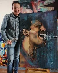 Y sigue la mata dando... En mi estudio con el maestro Alfredo Mercurio...  Acrílico sobre lienzo en medidas de 1.20 m x 80 cms. " Rompanse pero no en  pedazos " Mil gracias$$$$...