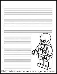 Lego Writing Paper Free Printable Doctor Pages Lego Education Homeschool Writing Lego Printables