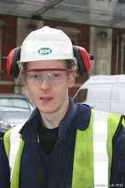 James Utility Worker Blue Coveralls