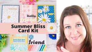 NEW Cardmaking Kit The Stamp Market's Summer Bliss