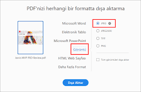 Adobe Acrobat I Kullanarak Pdf Yi Jpg Ye Donusturme