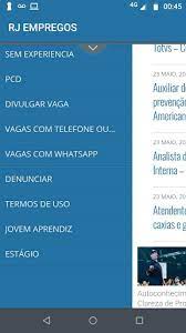 Rio vagas de emprego, estágio e jovem aprendiz no rio de janeiro e niterói, mais de 200 vagas divulgadas diariamente.temos vagas de emprego para : Download Rj Empregos Rio Vagas De Emprego Free For Android Rj Empregos Rio Vagas De Emprego Apk Download Steprimo Com
