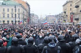 Das russische regime hat inzwischen den druck insbesondere auf junge russen verstärkt. Russland Usa Der Einmischung Bei Protesten Beschuldigt