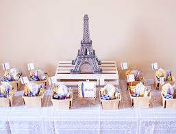 Our paris france theme discounted decorations include party in paris and day in paris tableware range of plates, cups, napkins, eiffel tower party favours, wall decorations, photo stick props and much more. French Inspired Party Favors Armelle Blog