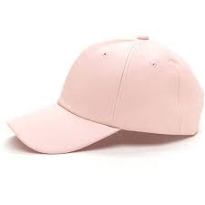 Smooth Talk Faux Leather Cap Babypink Leather Cap Pink Baseball Cap Pink Baseball Hat