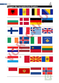 1 free flaggen europa clipart in ai, svg, eps or psd. Arbeitsblatt Flaggen Staaten Europas Geographie Europa