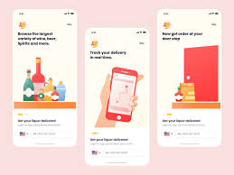Liquor Delivery Onboarding In 2020 Onboarding User Interface Design Liquor Delivery