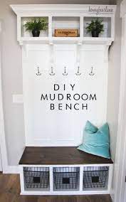Diy Mudroom Bench For The Home Mudroom Laundry Room Diy Home Decor Diy Bench