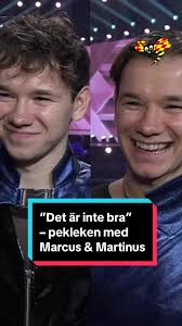Marcus och Martinus är tillbaka i Melodifestivalen efter fjolårets and...