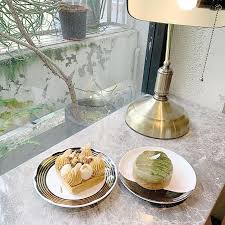 甜死你的好吃 台北 台中食記on instagram fermento發酵 抹茶紫薯白玉塔 170 使用小山園抹茶所以真的非常抹 內餡紫薯跟白玉表現也非常優秀白玉的甜跟抹茶的苦配合的非常好 塔皮口感酥脆整體表現真的太棒了 香蕉海鹽太妃塔 1 desserts eat