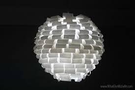 Add a second coat if necessary. Diy Paper Lamp Using Rice Paper Tracing Paper Paper Lamp Diy Lamp Diy Lanterns