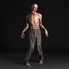 Zombie Character 3d Model 3d Model Model Character