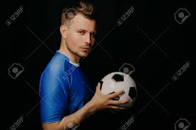 Huge collection, amazing choice, 100+ million high quality, affordable rf and rm images. Close Up Portrait Of Young Handsome Football Player Soccer Posing Stock Photo Picture And Royalty Free Image Image 105400786