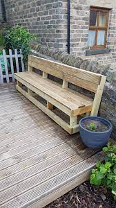 Check spelling or type a new query. Garden Bench Made From Left Over Decking Boards Garden Seating Garden Bench Garden Furniture