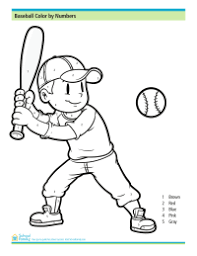 Colors of the world coloring book, 48 pages. Baseball Color By Numbers Printable Horse Coloring Pages Baseball Coloring Pages Coloring Books